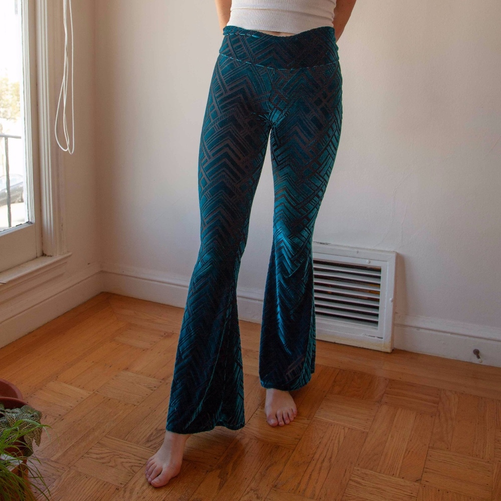 Warrior Within | Hippie | Flare | Velvet Pants